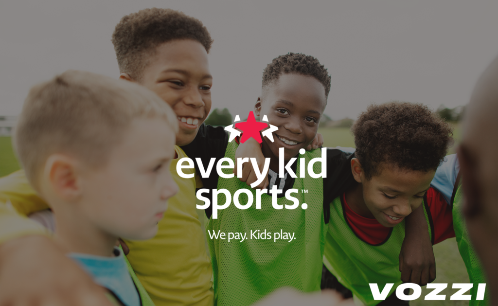 EVERY KID SPORTS PARTNERSHIP PRESS RELEASE VOZZI